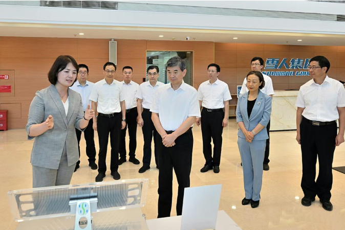 PA视讯动态│福建省委书记周祖翼深入PA视讯集团，实地调研创新技术发展生产力